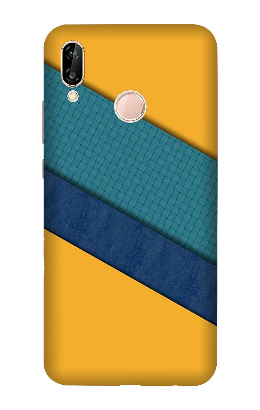 Diagonal Pattern Mobile Back Case for Vivo Y83 Pro (Design - 370)