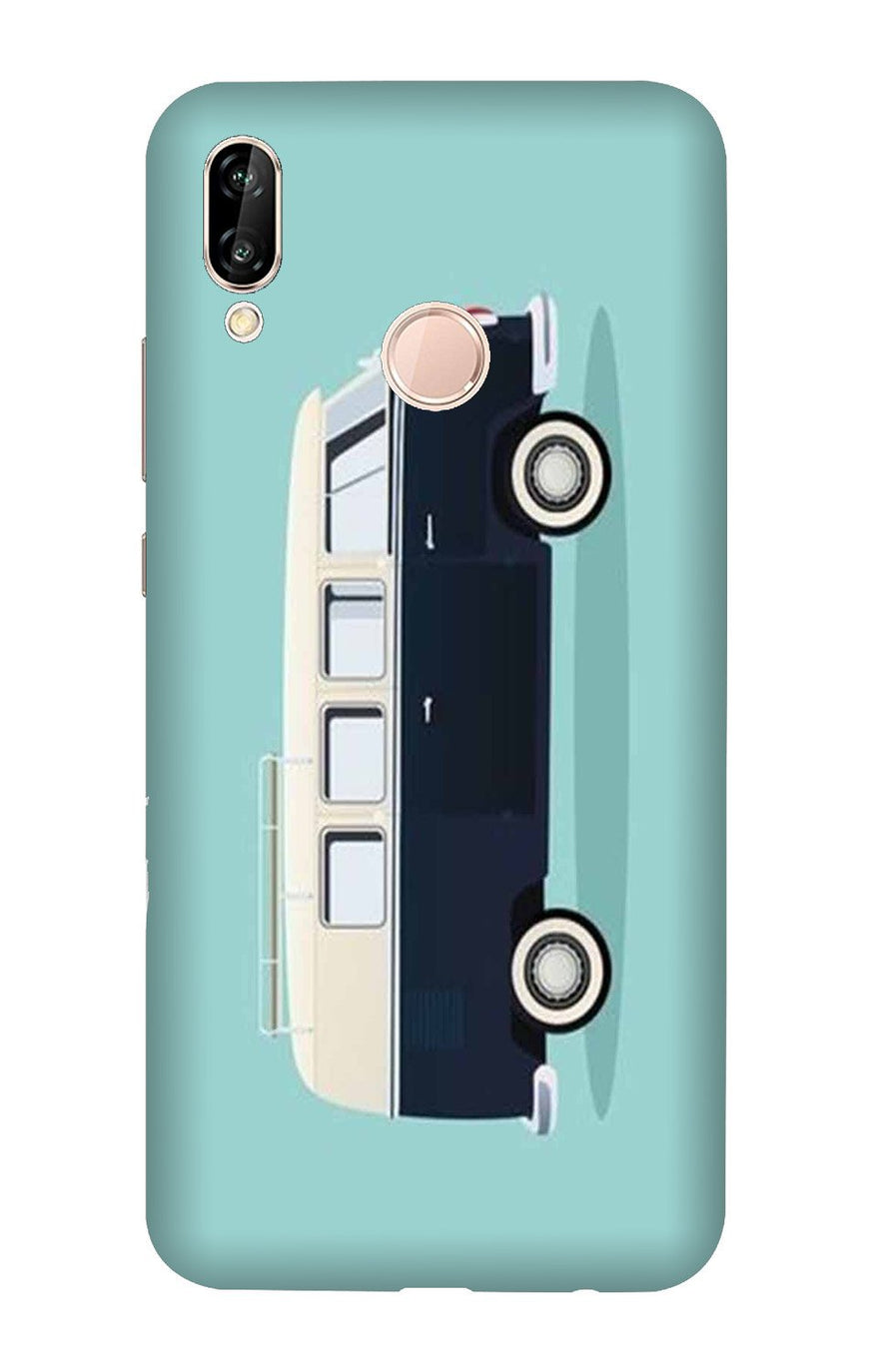 Travel Bus Mobile Back Case for Vivo Y83 Pro (Design - 379)