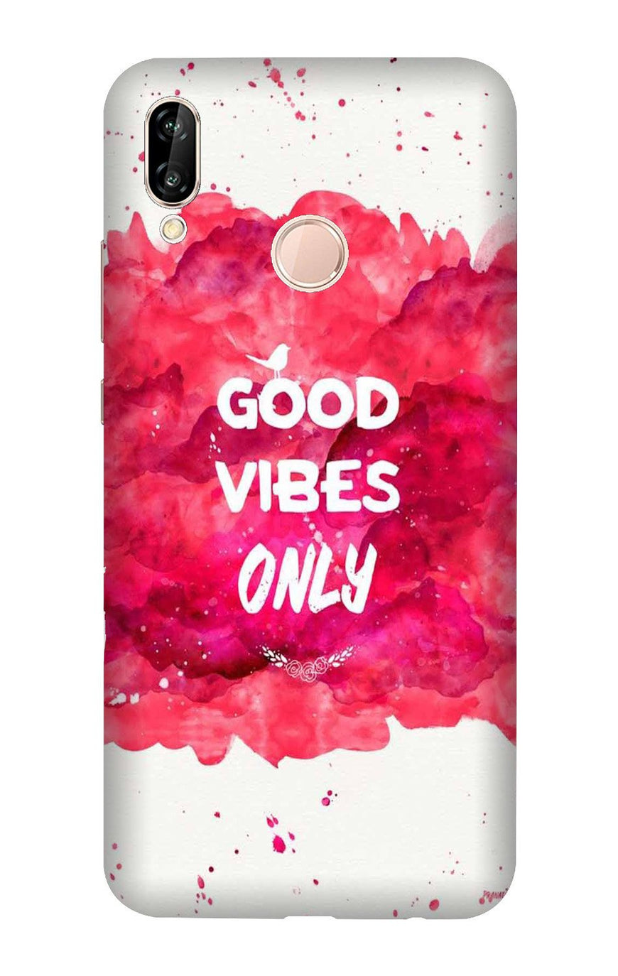 Good Vibes Only Mobile Back Case for Infinix Hot 7 Pro (Design - 393)