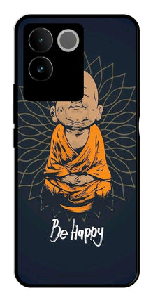 Be Happy Metal Mobile Case for Vivo iQOO Z7 Pro