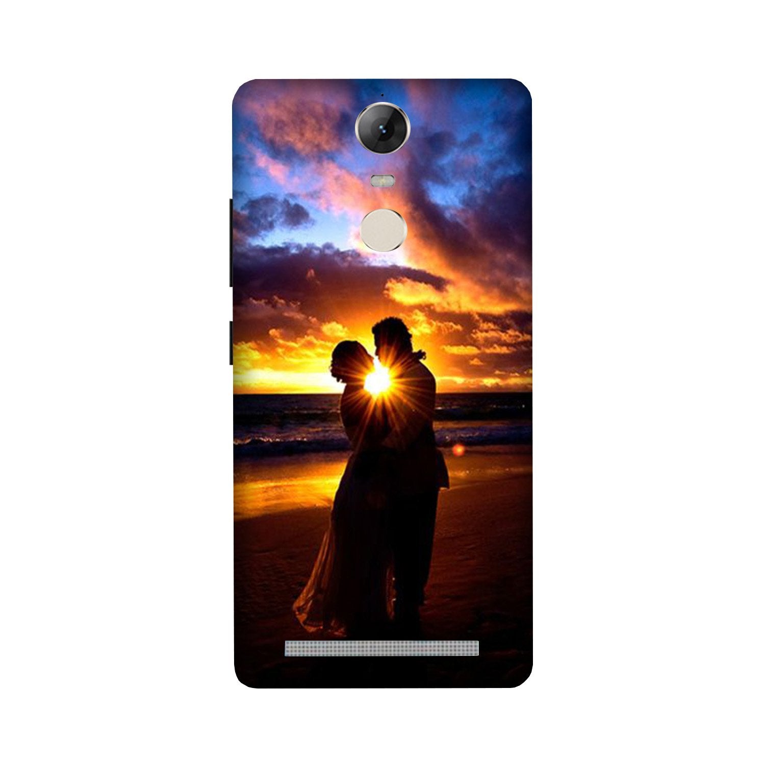 Couple Sea shore Case for Lenovo Vibe K5 Note