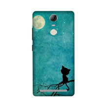 Moon cat Mobile Back Case for Lenovo Vibe K5 Note (Design - 70)