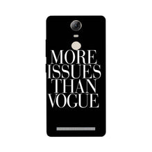 More Issues than Vague Mobile Back Case for Lenovo Vibe K5 Note (Design - 74)