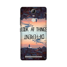 Look at things different Mobile Back Case for Lenovo Vibe K5 Note (Design - 99)