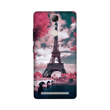 Eiffel Tower Mobile Back Case for Lenovo Vibe K5 Note  (Design - 101)