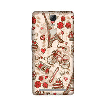 Love Paris Mobile Back Case for Lenovo Vibe K5 Note  (Design - 103)