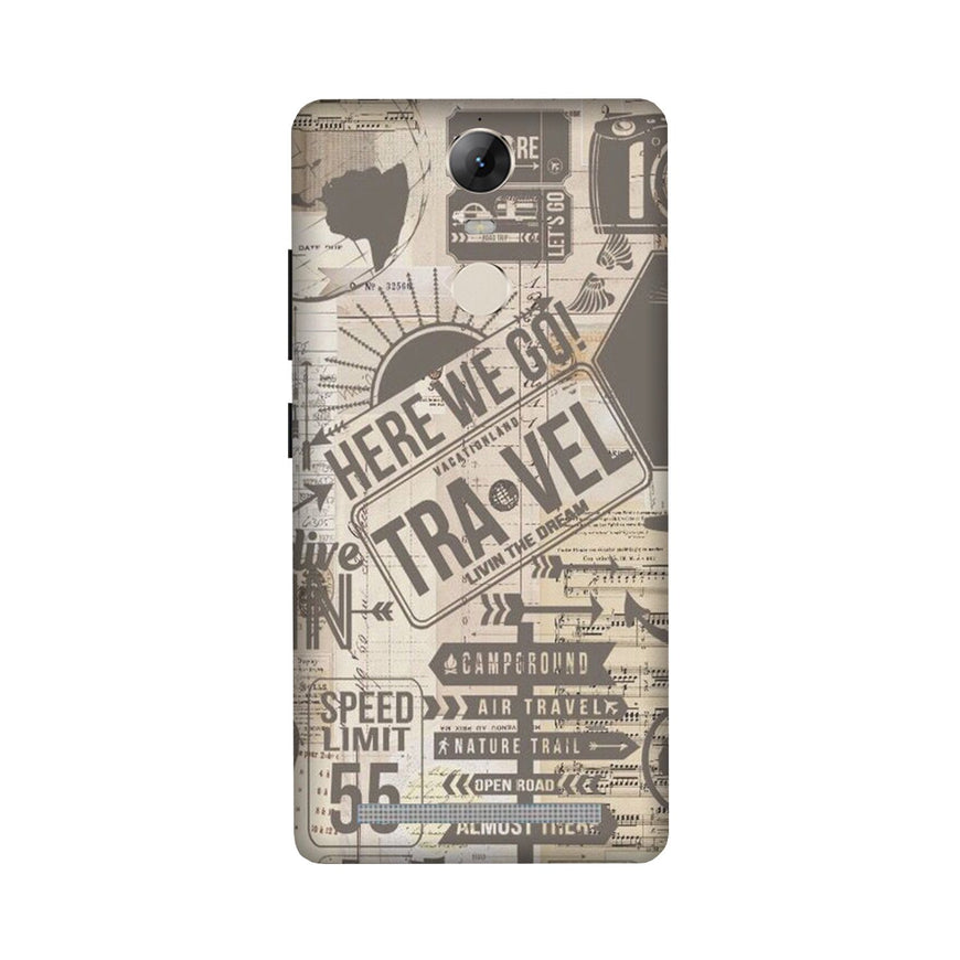 Travel Case for Lenovo Vibe K5 Note  (Design - 104)