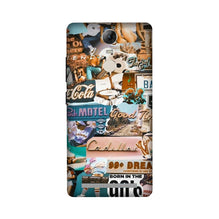 Vintage Design Mobile Back Case for Lenovo Vibe K5 Note (Design - 284)