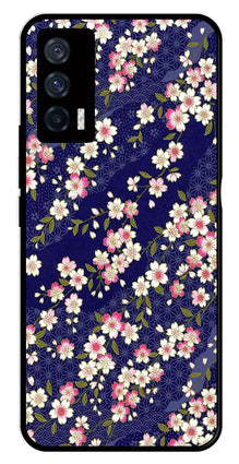 Flower Design Metal Mobile Case for iQOO 7 5G