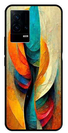 Modern Art Metal Mobile Case for iQOO 9 5G