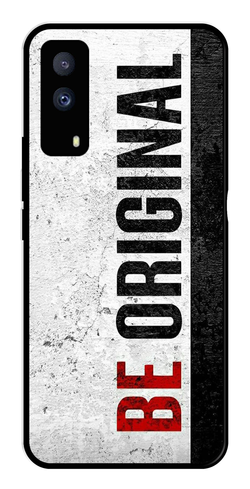 Be Original Metal Mobile Case for iQOO Z5X 5G   (Design No -38)