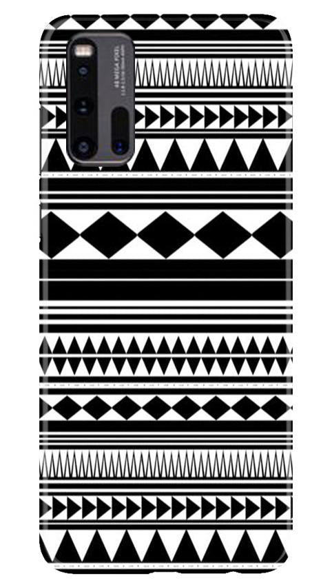 Black white Pattern Case for Vivo iQ00 3