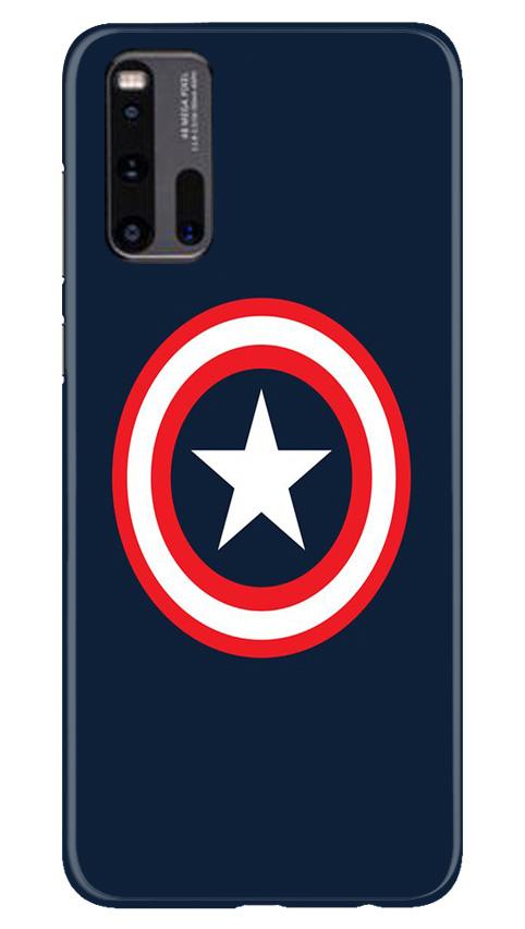 Captain America Case for Vivo iQ00 3