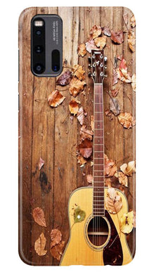 Guitar Mobile Back Case for Vivo iQ00 3 (Design - 43)