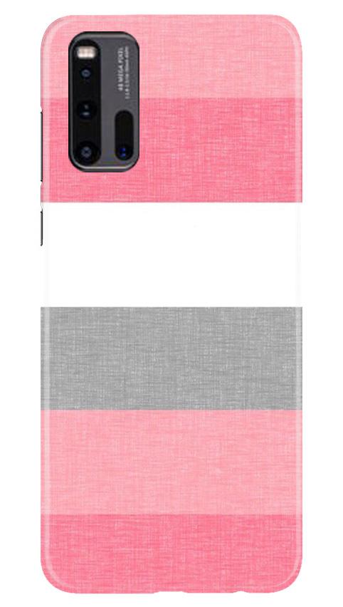 Pink white pattern Case for Vivo iQ00 3