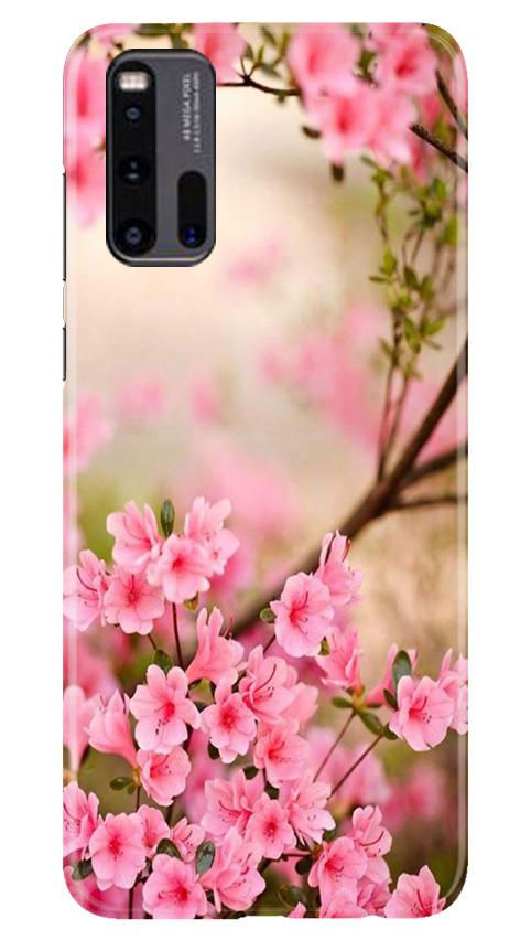 Pink flowers Case for Vivo iQ00 3