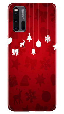 Christmas Mobile Back Case for Vivo iQ00 3 (Design - 78)