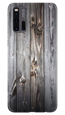 Wooden Look Mobile Back Case for Vivo iQ00 3  (Design - 114)