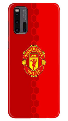 Manchester United Mobile Back Case for Vivo iQ00 3  (Design - 157)