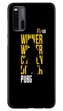 Pubg Winner Winner Mobile Back Case for Vivo iQ00 3  (Design - 177)