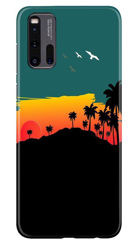 Sky Trees Case for Vivo iQ00 3 (Design - 191)