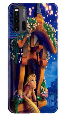 Cute Girl Mobile Back Case for Vivo iQ00 3 (Design - 198)