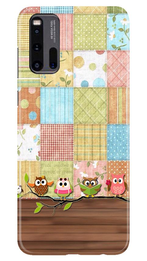 Owls Case for Vivo iQ00 3 (Design - 202)