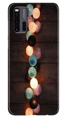 Party Lights Mobile Back Case for Vivo iQ00 3 (Design - 209)