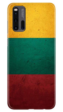 Color Pattern Mobile Back Case for Vivo iQ00 3 (Design - 374)