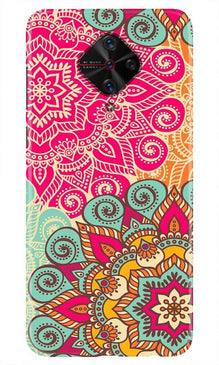 Rangoli art Mobile Back Case for Vivo S1 Pro (Design - 6)