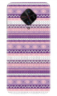 Zigzag line pattern3 Mobile Back Case for Vivo S1 Pro (Design - 11)