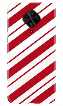 Red White Mobile Back Case for Vivo S1 Pro (Design - 44)