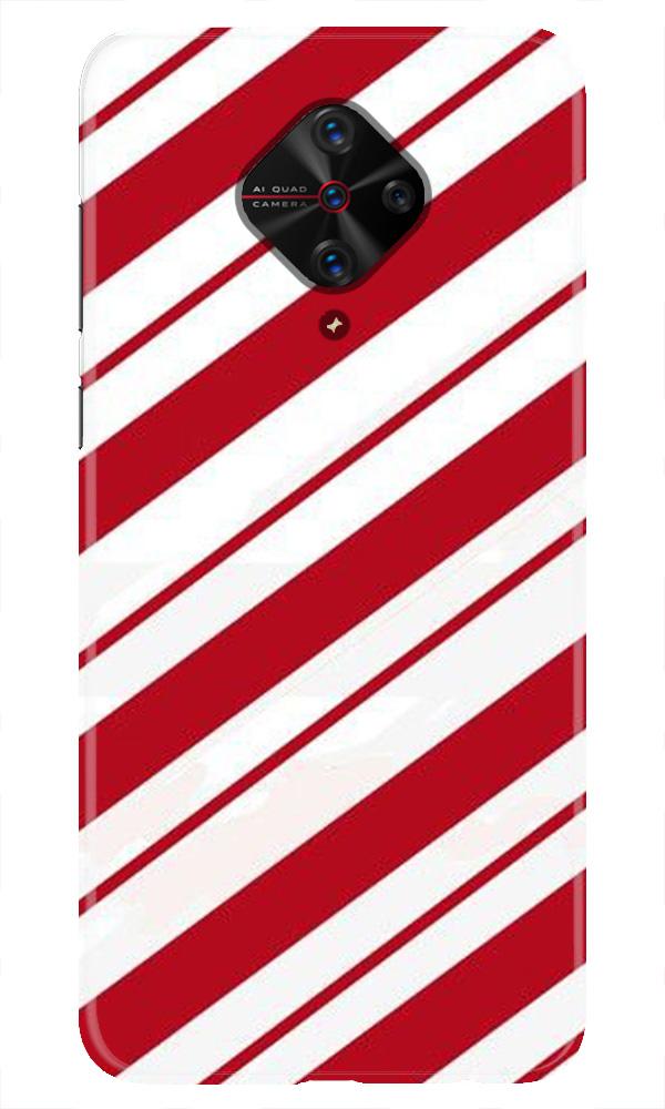 Red White Case for Vivo S1 Pro