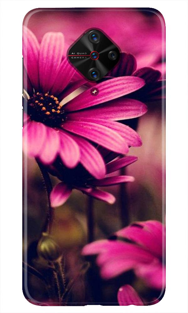 Purple Daisy Case for Vivo S1 Pro