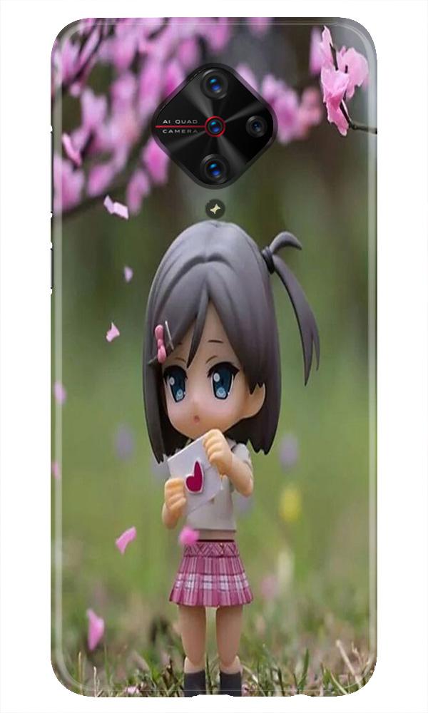 Cute Girl Case for Vivo S1 Pro