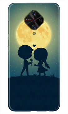 Love Couple Mobile Back Case for Vivo S1 Pro  (Design - 109)