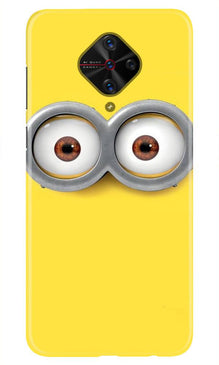 Minions Mobile Back Case for Vivo S1 Pro  (Design - 128)