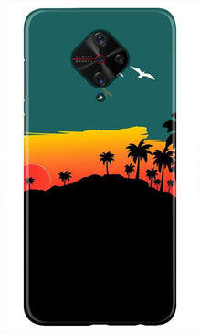 Sky Trees Mobile Back Case for Vivo S1 Pro (Design - 191)