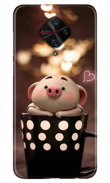 Cute Bunny Mobile Back Case for Vivo S1 Pro (Design - 213)