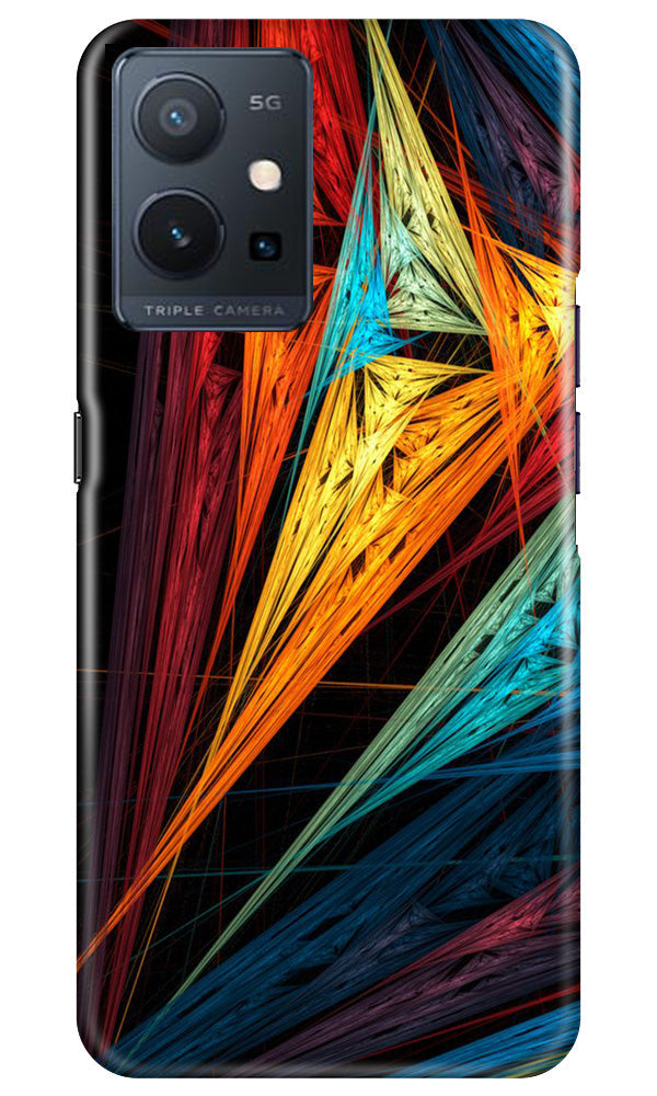 Modern Art Case for Vivo Y75 5G / Vivo T1 5G (Design No. 197)