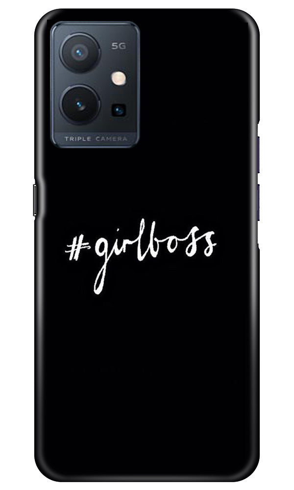 Like a Girl Boss Case for Vivo Y75 5G / Vivo T1 5G (Design No. 234)