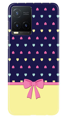 Gift Wrap5 Mobile Back Case for Vivo T1X (Design - 40)