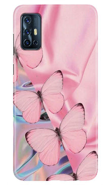 Butterflies Mobile Back Case for Vivo V17 (Design - 26)