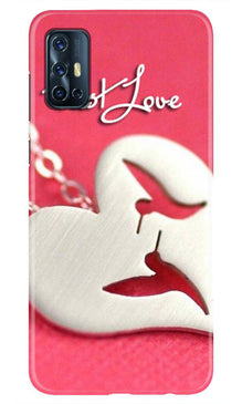 Just love Mobile Back Case for Vivo V17 (Design - 88)