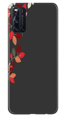 Grey Background Mobile Back Case for Vivo V19 (Design - 71)