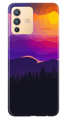Sun Set Mobile Back Case for Vivo V23 Pro (Design - 279)