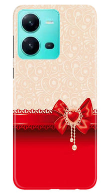 Gift Wrap3 Mobile Back Case for Vivo V25 5G (Design - 36)