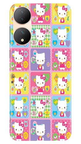 Kitty Mobile Back Case for Vivo T2 5G (Design - 357)