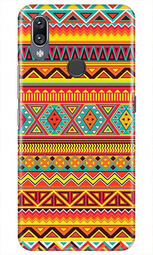 Zigzag line pattern Mobile Back Case for Vivo Y11 (Design - 4)