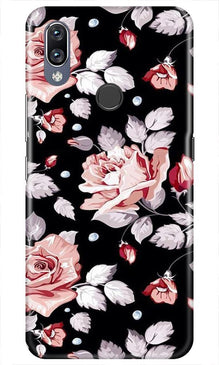 Pink rose Mobile Back Case for Vivo Y11 (Design - 12)